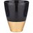Ваза для цветов 19 х 24 см &quot;Bohemia black /gold&quot; / 291095