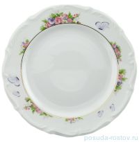 Набор тарелок 19 см 6 шт &quot;Мария-Тереза /Цветы и бабочки&quot; / 061471