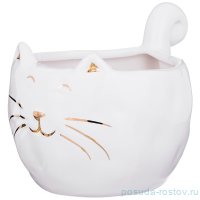 Кружка 350 мл &quot;белый котик&quot; / 186394