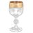 Бокалы для белого вина 150 мл 6 шт &quot;Клаудия /Орнамент на золоте&quot; / 124714