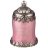 Светильник 9 х 15 см с металлическим декором Led-подсветка розовый / 209340