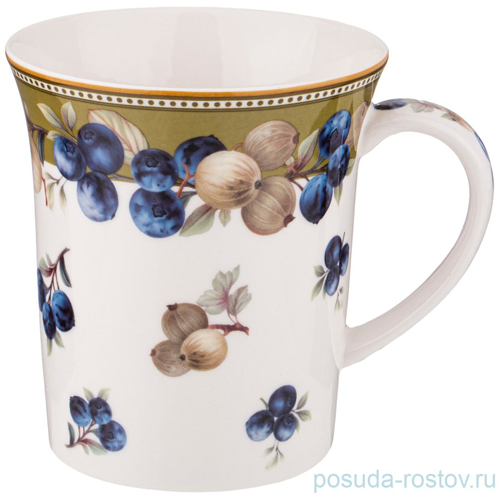 Кружка 420 мл "фрукты" / 271669