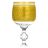 Бокалы для шампанского 180 мл 6 шт &quot;Клаудия /38735 /Матовое золото /Узор&quot; / 165470