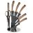 Набор ножей для кухни 8 предметов на подставке &quot;Forest Light Brown&quot; / 135643