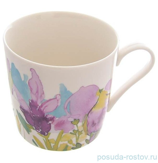 Кружка 380 мл "Ирисы" / 307731