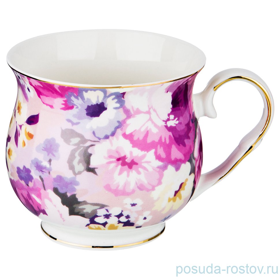 Кружка 480 мл "букет" / 189562