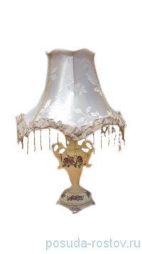 Настольная лампа с абажуром 55 см &quot;Royal Classics /Белая&quot; / 155166