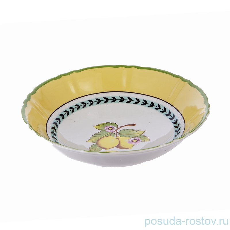 Набор салатников 20 см 6 шт "Соната /Фруктово-ягодная" Лимон / 226444 Набор салатников 20 см 6 шт "Соната /Фруктово-ягодная" Лимон / 226444