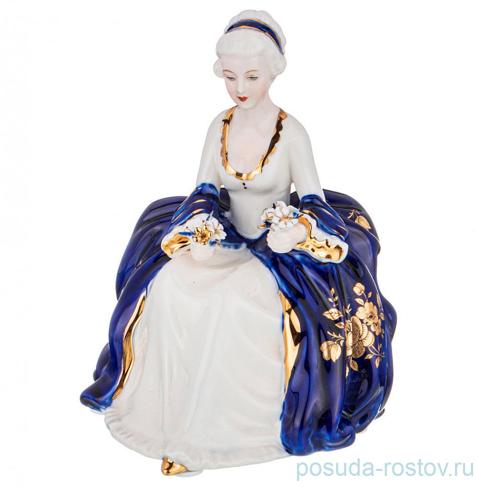 Статуэтка 16,5 см "Blau weiss /Дама" / 225540