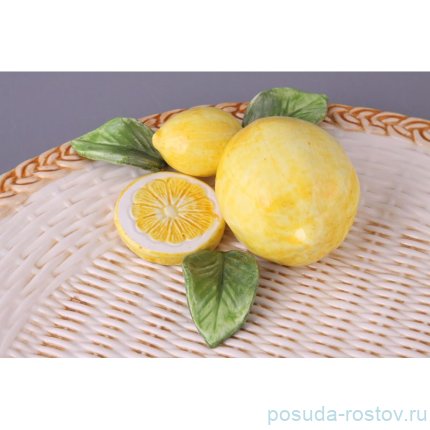 Блюдо 32 см круглое &quot;Лимоны&quot; / 170582