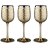 Бокалы для красного вина 300 мл 3 шт &quot;золотой либерти&quot; / 233398