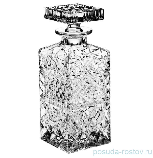 Графин для виски 700 мл четырёхгранный "Madison" / 104506