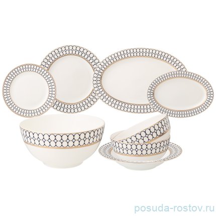Столовый сервиз на 6 персон 23 предмета (без супника) &quot;Breeze&quot; / 336076