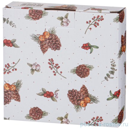 Тарелка 18 см ёлка &quot;celebration /красный&quot; / 268825