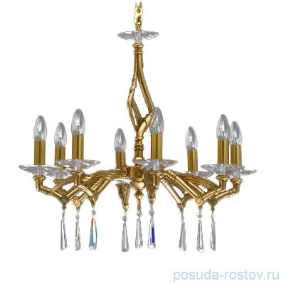 Люстра 8 рожковая хрусталь Prousek "Проусек" 63 х 58 см / 097415 Люстра 8 рожковая хрусталь Prousek "Проусек" 63 х 58 см / 097415