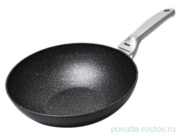 Сковорода-вок 28 см литая "Risoli /Granito Induction" / 154474 Сковорода-вок 28 см литая "Risoli /Granito Induction" / 154474