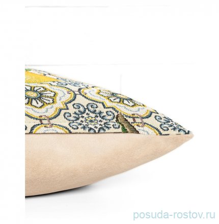 Наволочка 45 х 45 см &quot;Изразцы Лимоны&quot;  / 302245