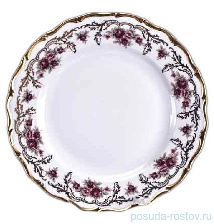 Набор тарелок 25 см 6 шт &quot;Анжелика /Плетистая роза&quot; / 045998