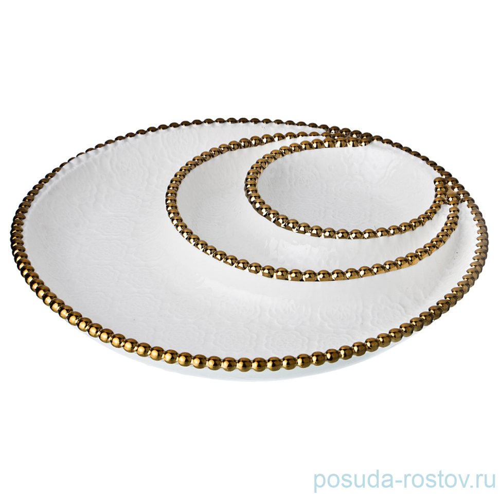 Менажница 27,5 х 4 см "Бусинки" / 194439