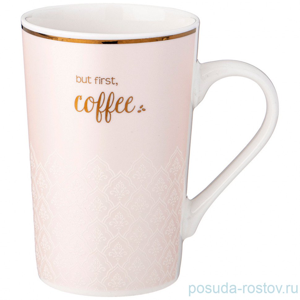 Кружка 435 мл "Charm /but first coffee" / 337376