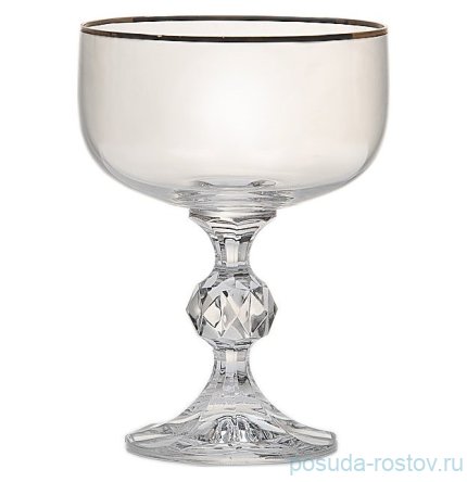 Креманка/мартинка 200 мл 1 шт &quot;Клаудия /Отводка золото&quot; / 163896