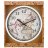 Часы настенные 31 см кварцевые &quot;WORLD MAP&quot; / 197434