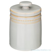 Банка для сыпучих продуктов 16 х 12 см 900 мл серая &quot;Soul kitchen&quot; / 301547