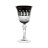 Бокалы для белого вина 170 мл 6 шт &quot;Лаура /Французкий декор&quot; черный / 213964
