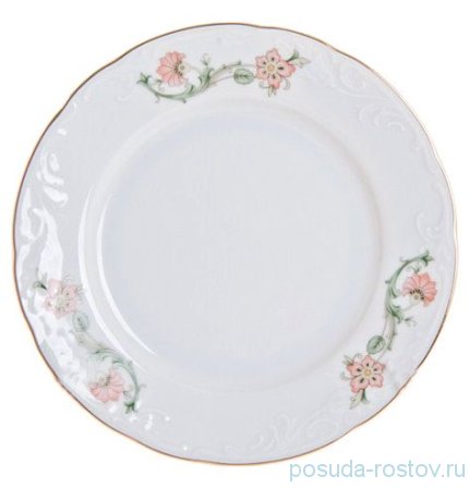 Набор тарелок 19 см 6 шт &quot;Тулип /Персиковый цветок&quot; / 002286