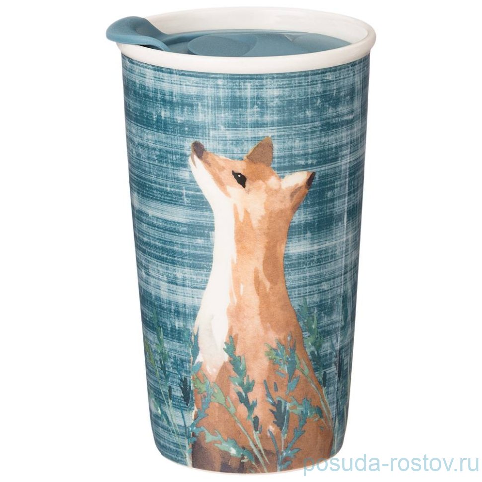 Кружка 500 мл "лесная сказка /лиса" / 270647