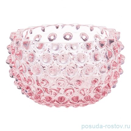 Конфетница 11,5 х 7 см розовая &quot;Hobnail Tapas&quot; / 336535