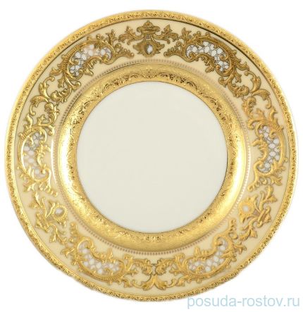Набор тарелок 17 см 6 шт &quot;Констанц /Алена золото 3D&quot; крем / 106254
