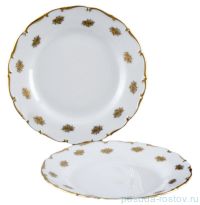Набор тарелок 17 см 6 шт &quot;Анжелика /Маленькие золотые розочки&quot; / 033825