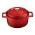 Кастрюля 32 см с крышкой литая чугунная 9,9 л "LAVA /RED" / 154607