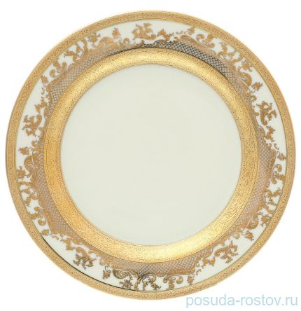 Набор тарелок 20 см 6 шт &quot;Констанц /Cream Gold 9320 /Золотая лента&quot; / 137631