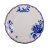 Набор тарелок 17 см 6 шт &quot;Аляска /Цветы /2727 /синие&quot; / 222203