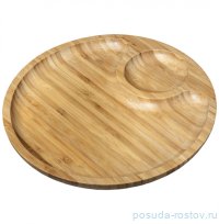 Блюдо 40,5 см 2-х секционное круглое / 261085