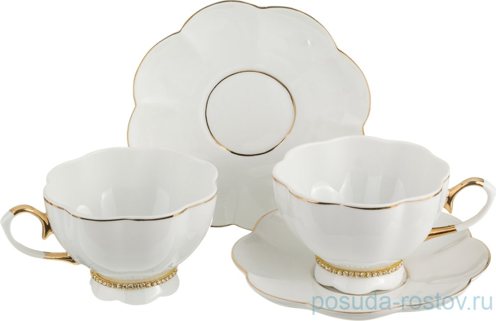 Набор чайных пар 250 мл 2 шт "Рублевка" / 192137