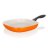 Сковорода-гриль 26 x 4,3 см c керамической антипригарной поверхностью оранжевая &quot;Banquet /Ceramia&quot; / 152486