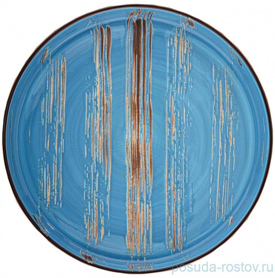 Тарелка 28 см голубая "Scratch" / 261497 Тарелка 28 см голубая "Scratch" / 261497