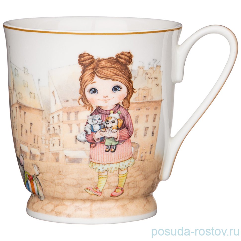 Кружка 350 мл "fashion princess" / 252083