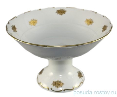 Фруктовница 23 см н/н "Анжелика /Маленькие золотые розочки" / 078788