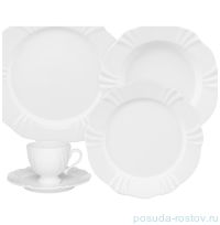 Набор посуды на 4 персоны 20 предметов &quot;Солей /Белый&quot; / 149280