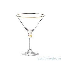 Бокал для мартини 210 мл 1 шт &quot;Оливия /Отводка золото&quot; / 214950