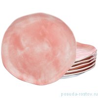 Набор тарелок 26 см 6 шт &quot;Парадиз /Розовый закат&quot; / 187515