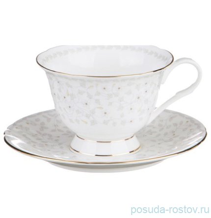 Набор чайных пар 200 мл 6 шт &quot;вивьен&quot; / 189116