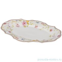 Блюдо 30 х 21,5 х 5 см овальное &quot;Луговые цветы&quot; / 189509