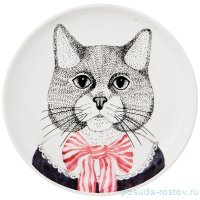 Тарелка 19 см 1 шт &quot;Fashion Animals /Кошка&quot; / 190899