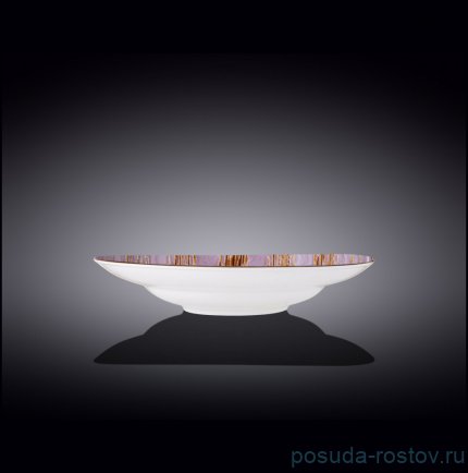 Тарелка 25,5 см глубокая сиреневая &quot;Scratch&quot; / 261517