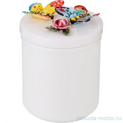 Банка для сыпучих продуктов 900 мл &quot;бабочка&quot; / 170603